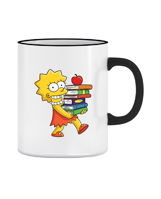 Puodelis Simpsonai Liza Puodelis Simpsonai Liza